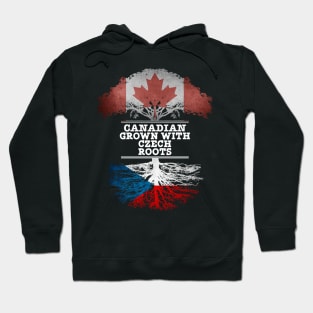 Canadian Grown With Czech Roots - Gift for Czech With Roots From Czech Republic Hoodie